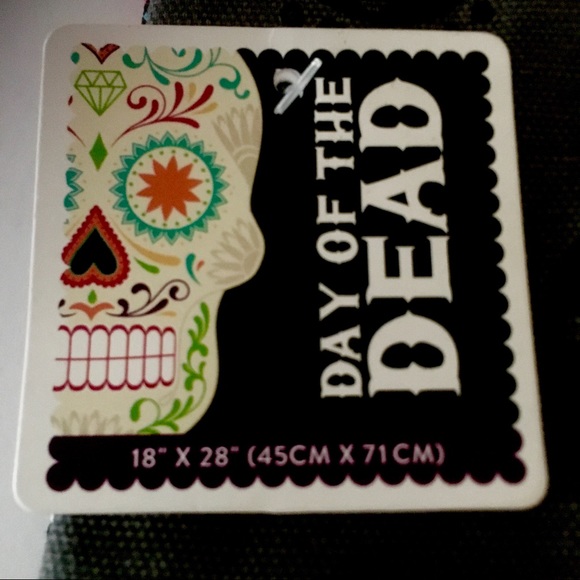 Sugar Skull Kitchen Towel set of 2 Day of the Dead - Picture 3 of 4